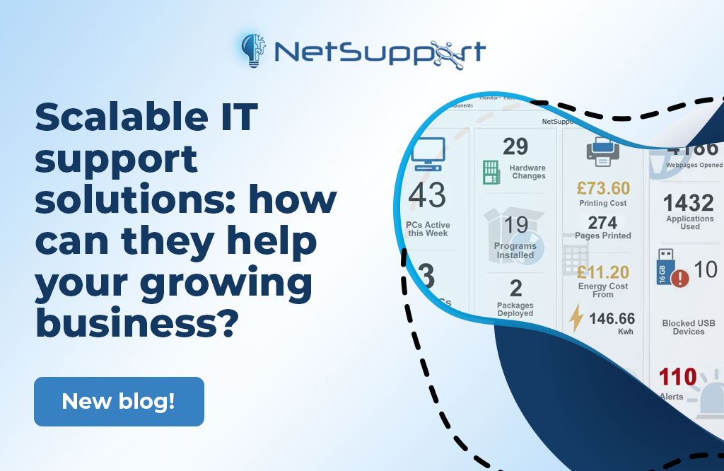 Scalable IT support solutions NetSupport news image