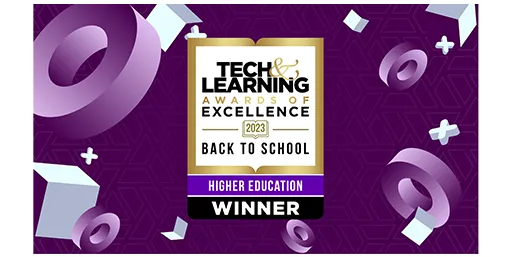 Tech & Learning Winner - Higher Education