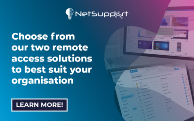 Choose from our two remote access solutions to best suit your organisation