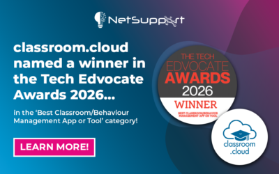 classroom.cloud named winner of the Tech Edvocate Awards 2026 for Best Classroom Management Tool